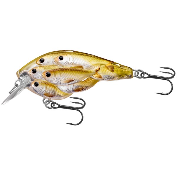 Livetarget Yearling Baitball Squarebill Pearl/ olive Shad no. 64