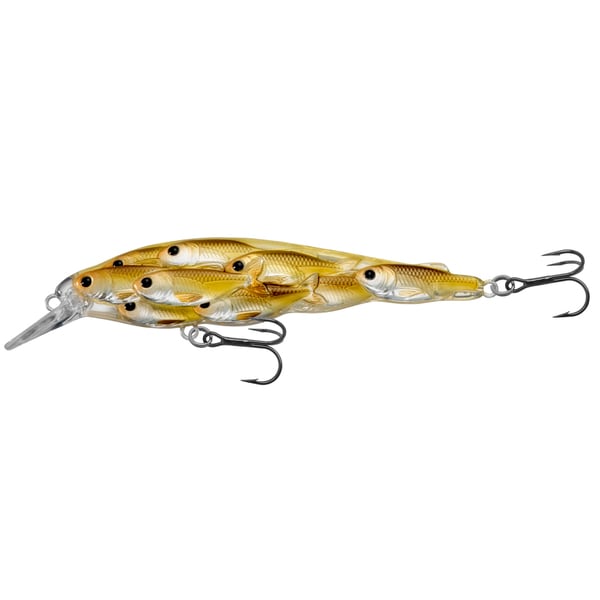 Livetarget Yearling Baitball Jerkbait Pearl/ olive Shad no. 64