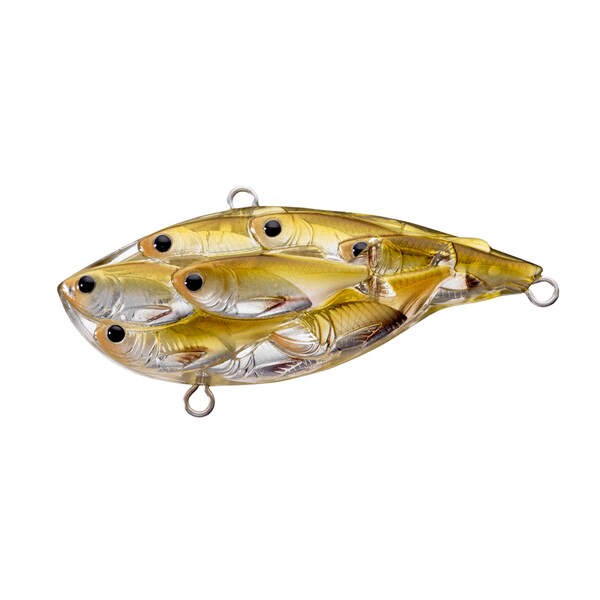 Livetarget Yearling Baitball Rattlebait Pearl/ olive Shad no. 64/ no. 66