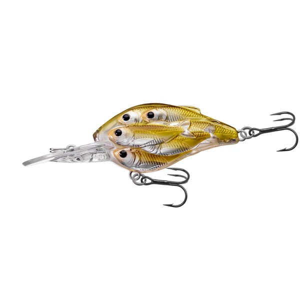 Livetarget Yearling Baitball Crankbait Pearl/ olive Shad no. 66