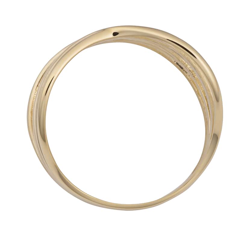 Fremada 14k Yellow Gold Women's Highway Ring
