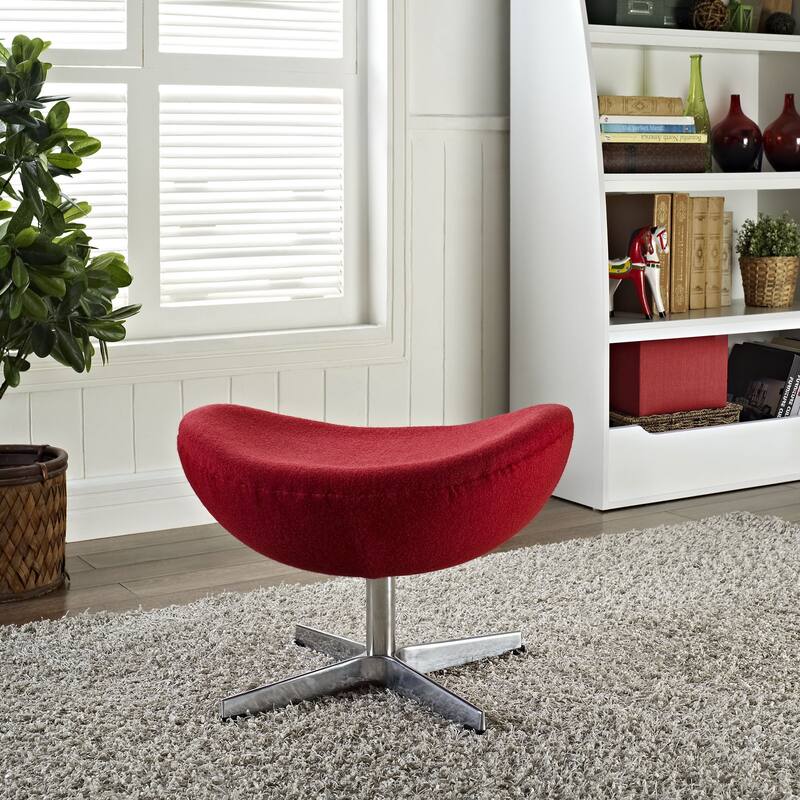 Modway Glove Wool Ottoman