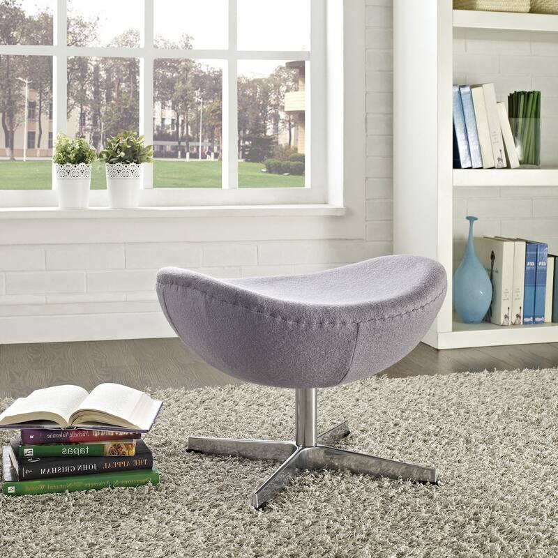 Modway Glove Wool Ottoman