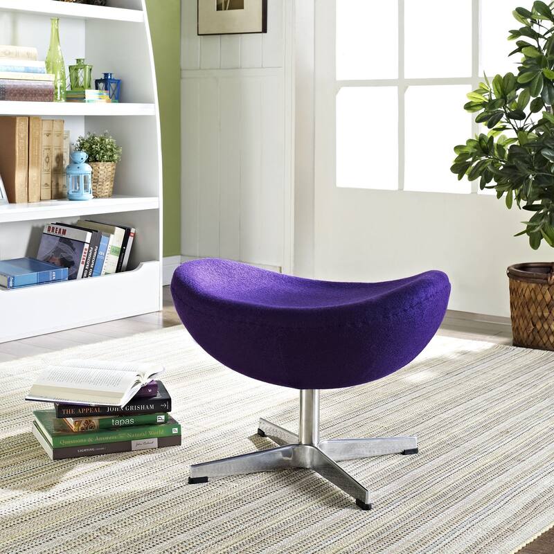 Modway Glove Wool Ottoman