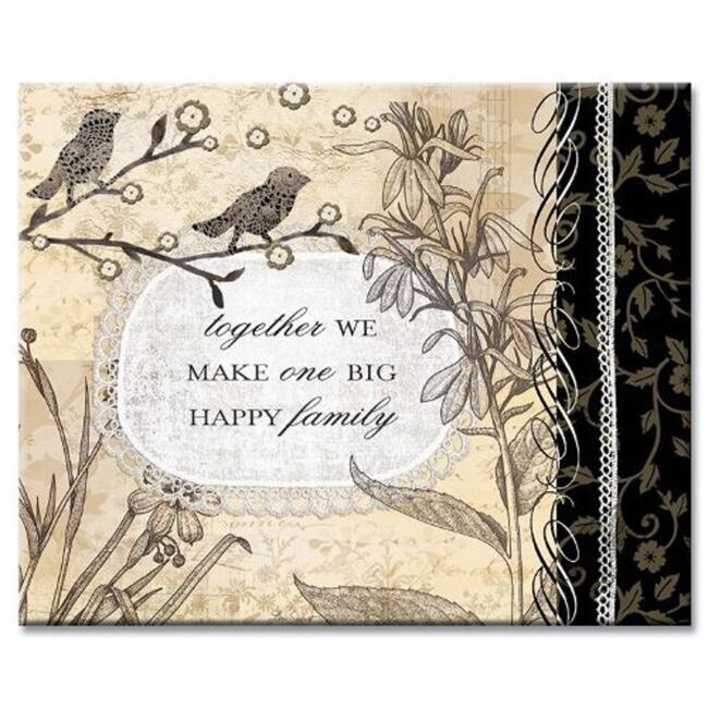 Counterart Glass Cutting Board - A Grateful Life - 12"x15" - 12x15