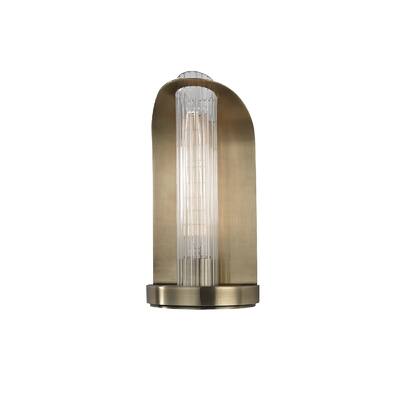 Hudson Valley Medfield I 1-Light Wall Sconce, Aged Brass
