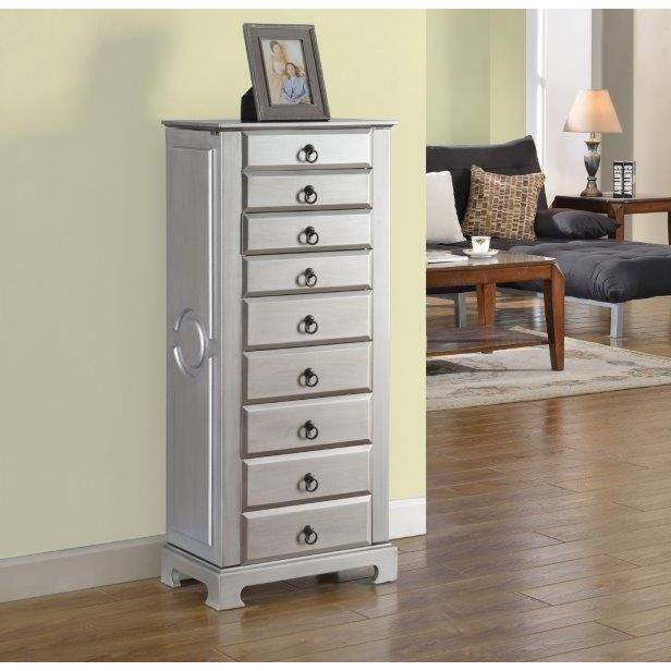 8-drawer Large Jewelry Armoire