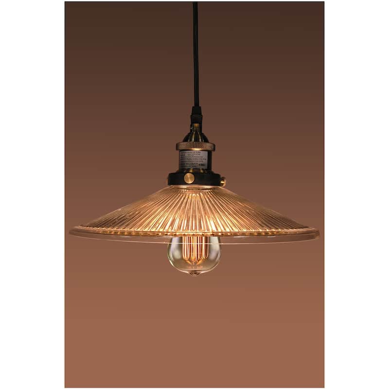 Shiloh Adjustable Height 1-light Edison Lamp