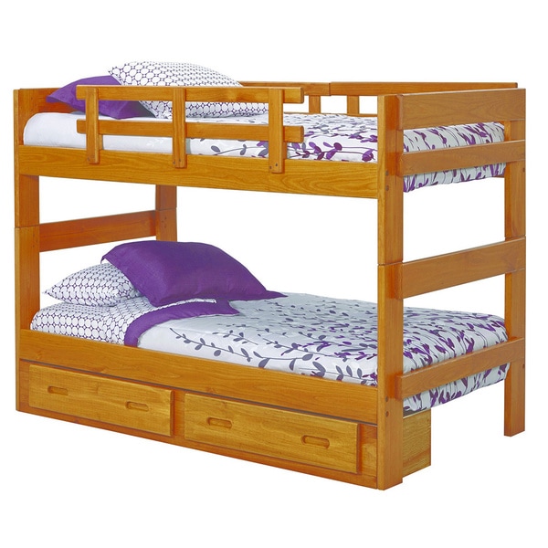 Shop Woodcrest Heartland Collection Split Bunk Bed Free Shipping