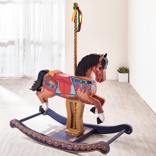 carousel style rocking horse