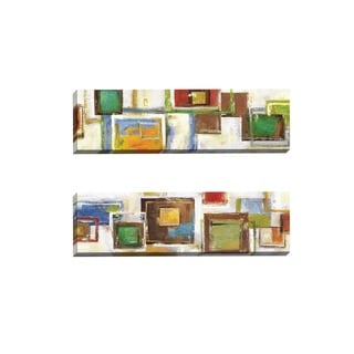 Portfolio Canvas Decor Sandy Doonan 'Cubist Sequence I' Framed Canvas ...