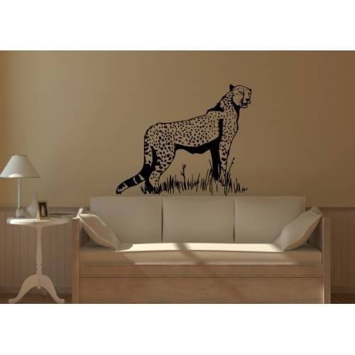 Shop Cheetah Vinyl Sticker Wall Art Free Shipping On Orders Over 45