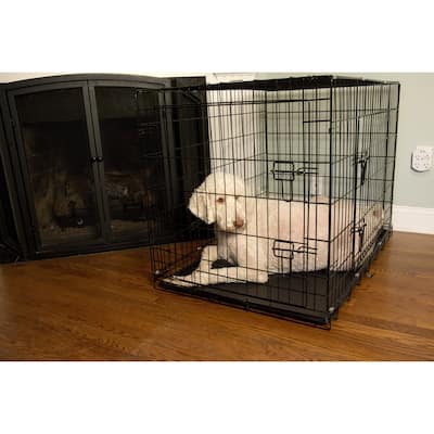 Iconic Pet Foldable Double Door Wire Pet Crate