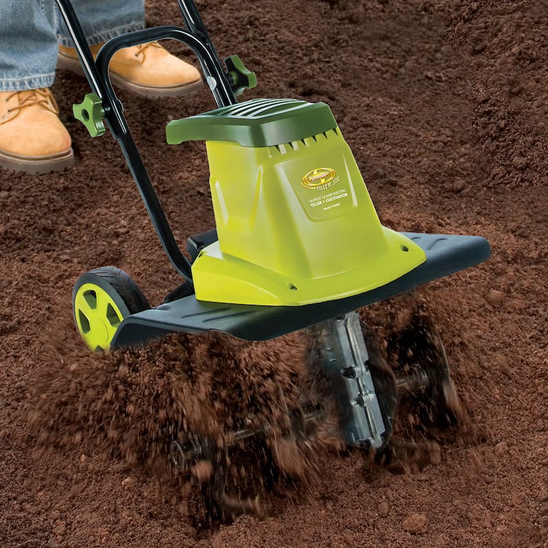 Sun Joe Tiller Joe 16-inch 12-AMP Electric Garden Tiller Cultivator