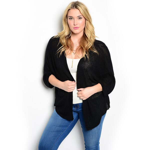3 4 sleeve thin cardigan