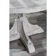 preview thumbnail 5 of 7, Kosas Home Abignale Round Reclaimed Pine Dining Table