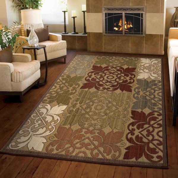 Anthology Sterling Beige Area Rug (53 x 76)