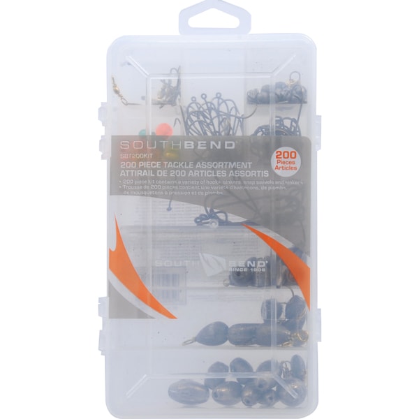 South Bend 200 Piece Tackle Assortment