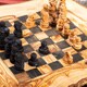 Handmade Large Olive Wood Chess Board Set (Tunisia) - n/a - Thumbnail 8