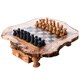 Handmade Large Olive Wood Chess Board Set (Tunisia) - n/a - Thumbnail 6