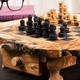 Handmade Olive Wood Chess Set (Tunisia) Small Size (11x11x3) - n/a - Thumbnail 7