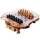 Handmade Olive Wood Chess Set (Tunisia) Small Size (11x11x3) - n/a - Thumbnail 8