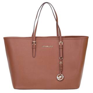 Leather Bags Online At Our Best By Style Deals Michael Kors Saffiano Leather Medium Jet Set Travel Tote Bag