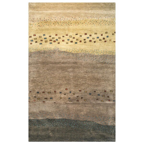 Rizzy Home Mojave Collection Tan Abstract Rug. Opens flyout.