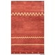 preview thumbnail 11 of 13, Rizzy Home Mojave Transitional Abstract Rug 3'6" x 5'6" - Rust