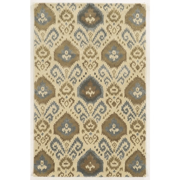 Rizzy Home Gillespie Avenue Hand-tufted Wool Accent Rug (3' x 5') - 3' x 5'