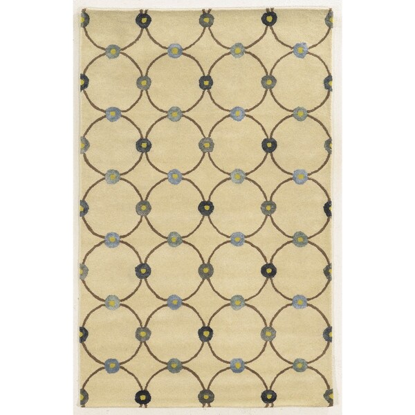 Rizzy Home Gillespie Avenue Hand-tufted Wool and Viscose Accent Area Rug (8' x 10') - 8' x 10'