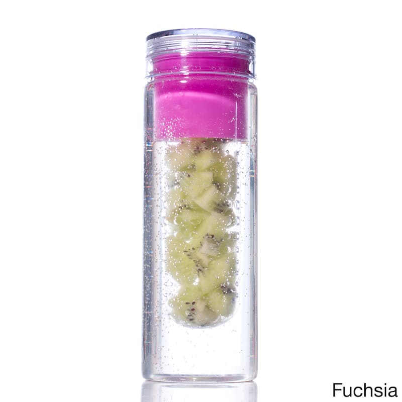 Tritan Fruit Infuser 26-ounce Water Bottle - Pink