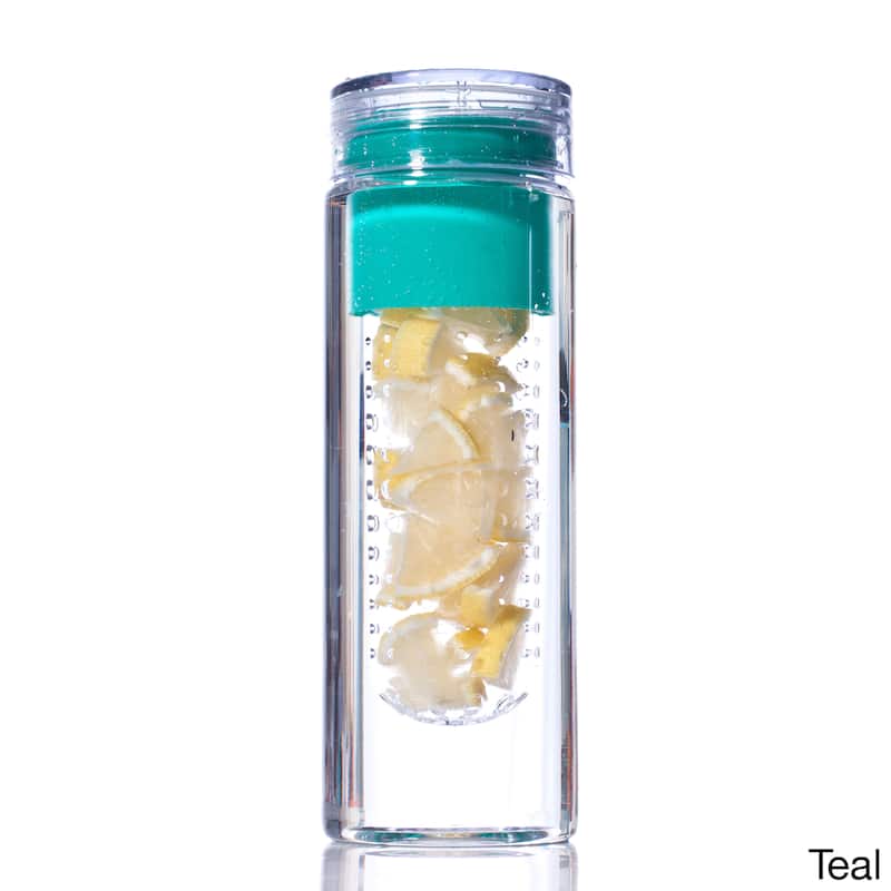 Tritan Fruit Infuser 26-ounce Water Bottle - Green