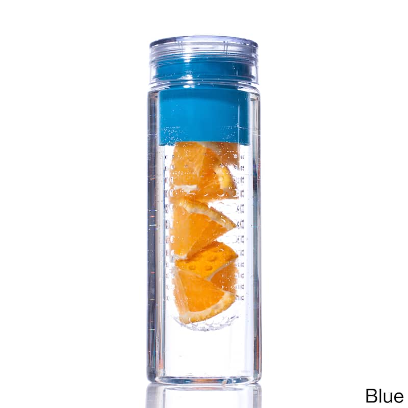 Tritan Fruit Infuser 26-ounce Water Bottle - Blue