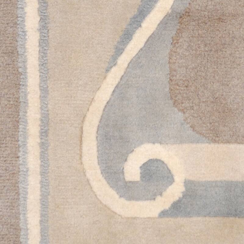 Handmade One-of-a-Kind Tibetan Wool Rug (India) - 2'6 x 4'3