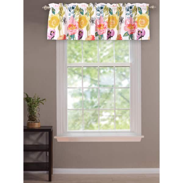 Greenland Home Fashions Watercolor Dream Window Valance - Overstock ...