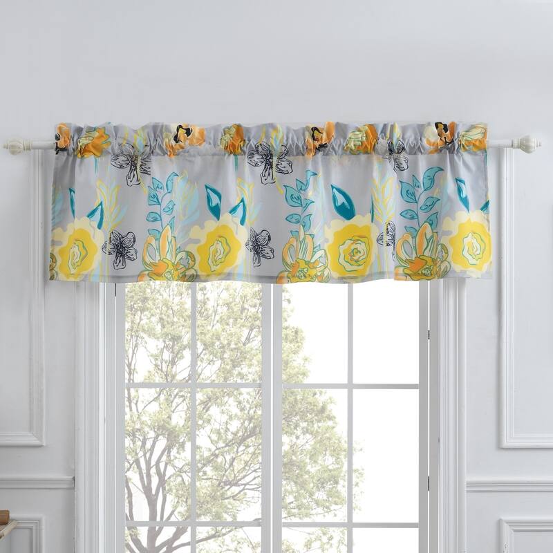 Greenland Home Fashions Watercolor Dream Window Valance