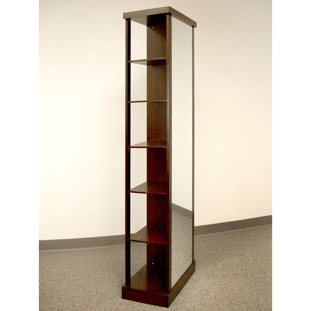 Simply Modern Coat Tree and Shelf with Mirror