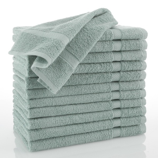 Gym Salon Hotel 24-480 Cotton Bleach Proof Salon Hand Towels White 13/"x30/"