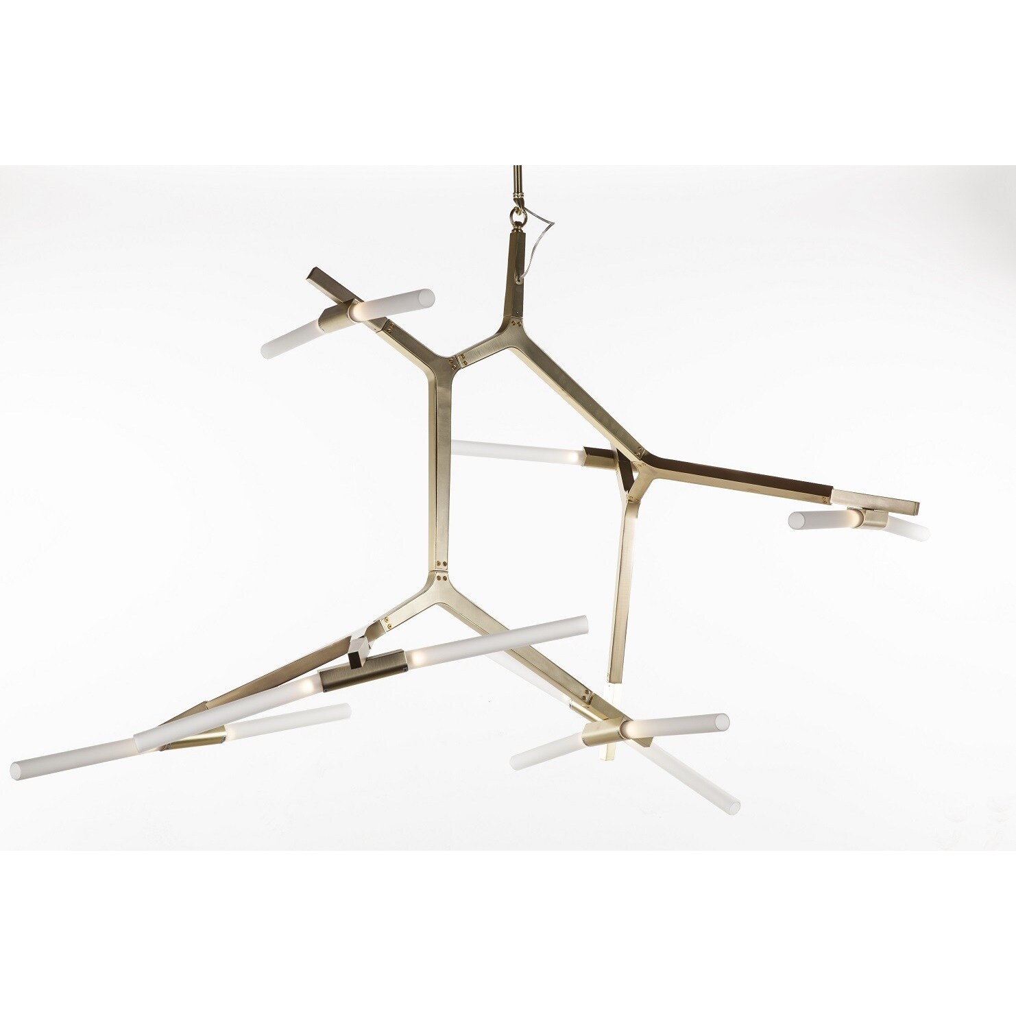 Hans Andersen Home Stollig Contemporary Gold Chandelier - Bronze (The Stollig Chandelier) - Chandeliers For Bedrooms by Overstock.com