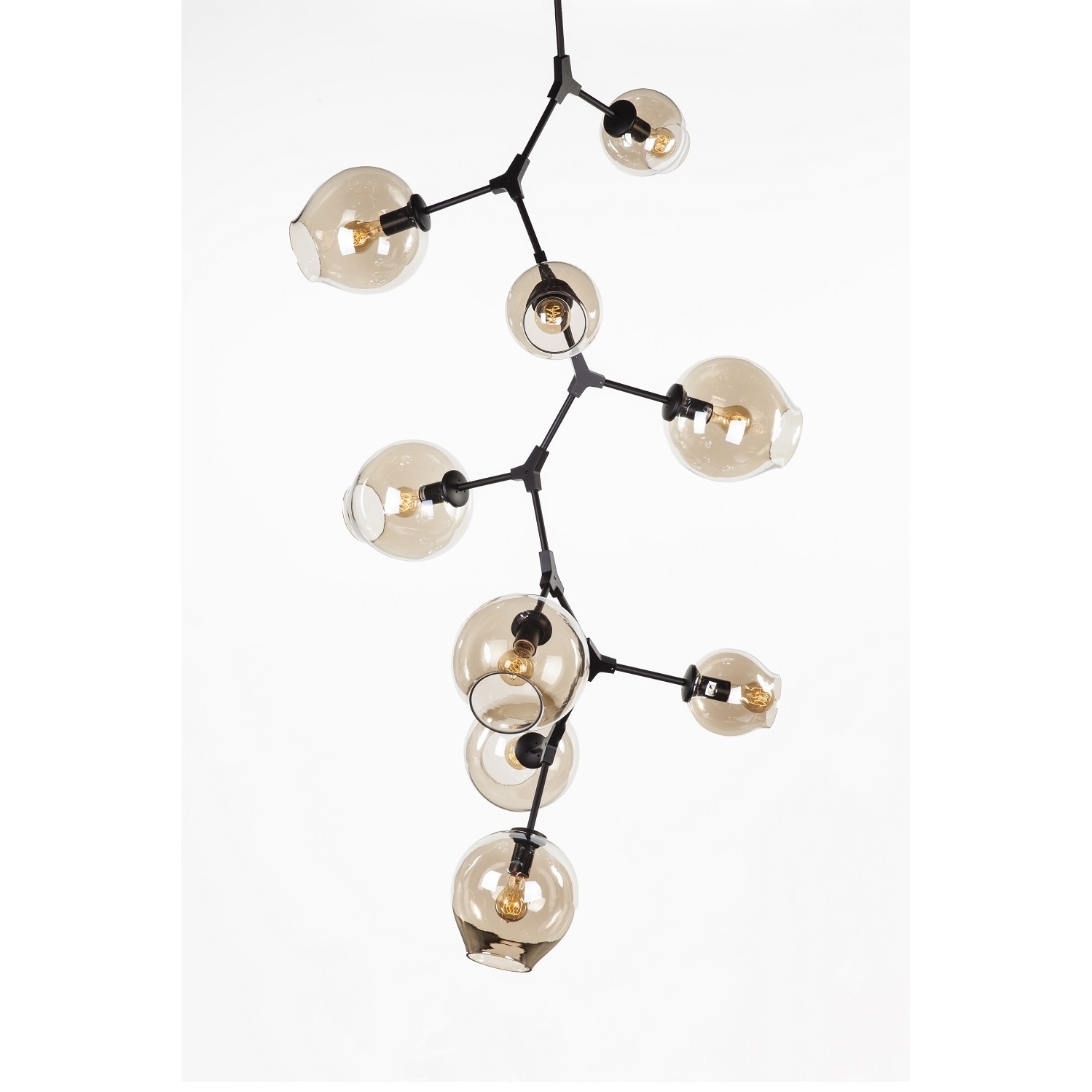 Hans Andersen Home Steno Black Chandelier (Steno Chandelier Black) - Chandeliers For Bedrooms by Overstock.com