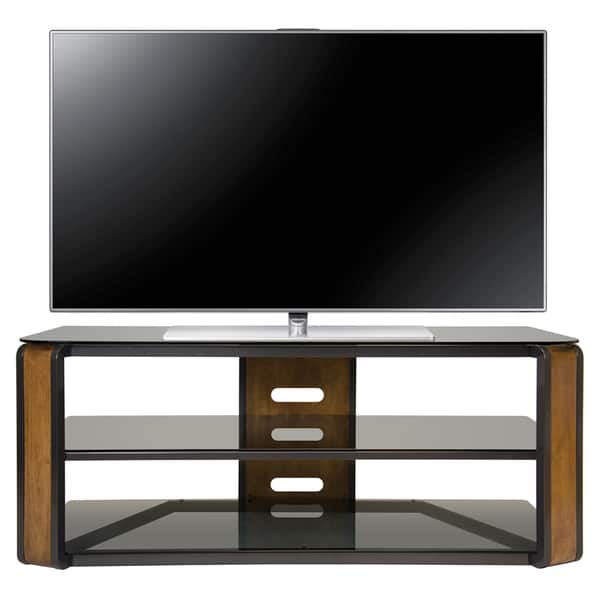 Bell O Avsc2131 55 Inch Natural Finished Tv Stand For Tvs Up To 60 Inches Overstock 10191249