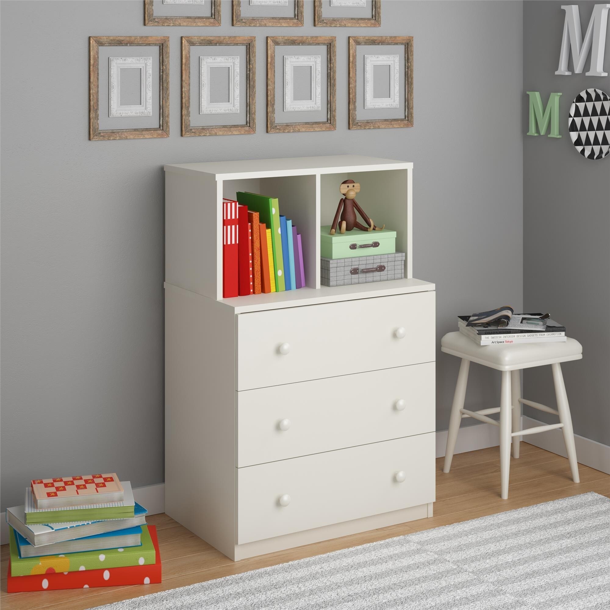 white dresser for kids room