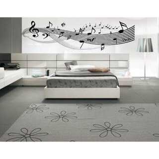Music Notes Clefs Inspirational Vinyl Sticker Wall Art
