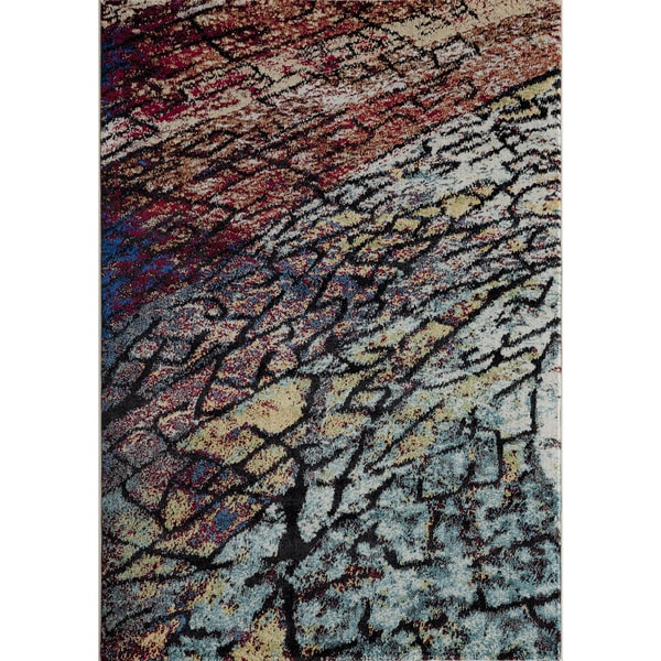 Studio Multi Prism Power Loomed Rug (53x76)   17316991  