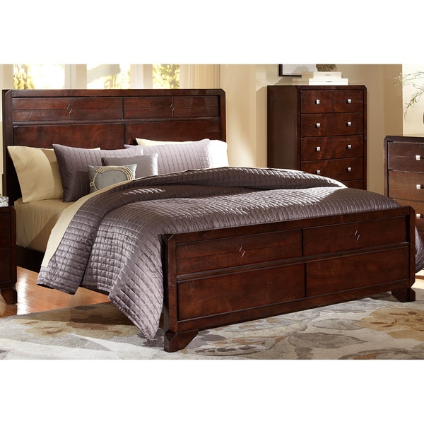 LYKE Home Phylis Merlot Bed