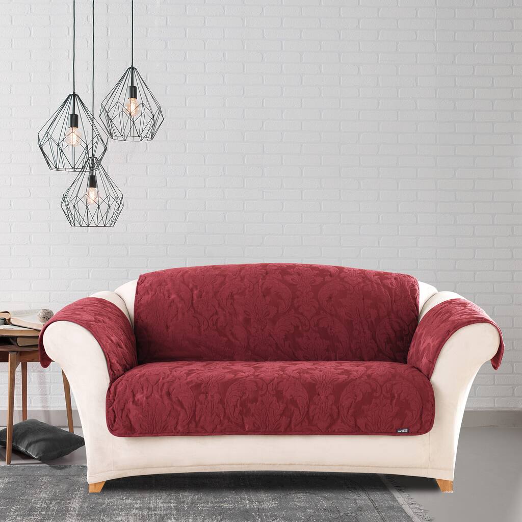 Sure Fit Matelasse Loveseat Pet Cover