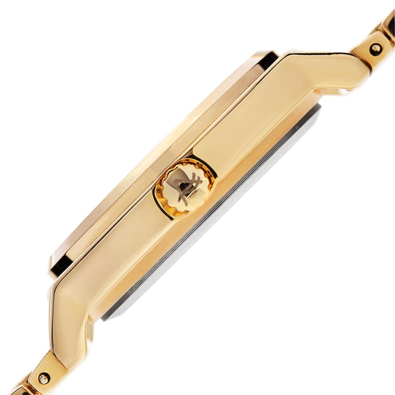 August Steiner Classic Women's Gold-Tone Bracelet Watch