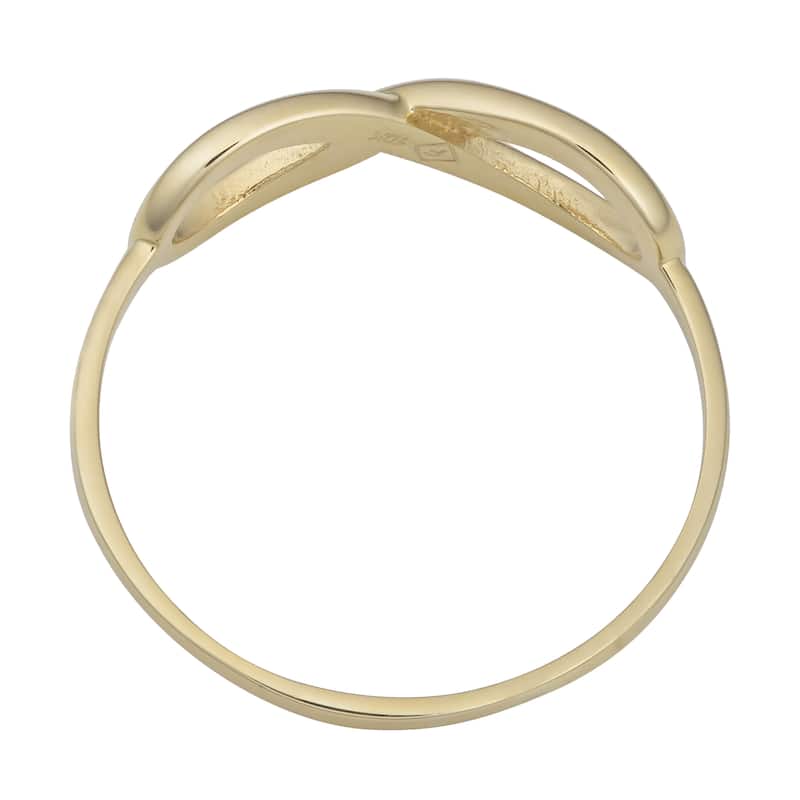 Fremada 10k Yellow Gold High Polish Infinity Ring (size 6 - 9)