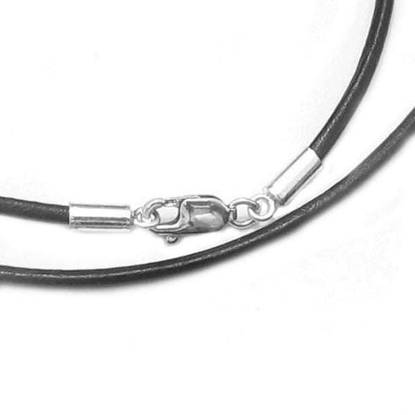 black and silver choker necklace
